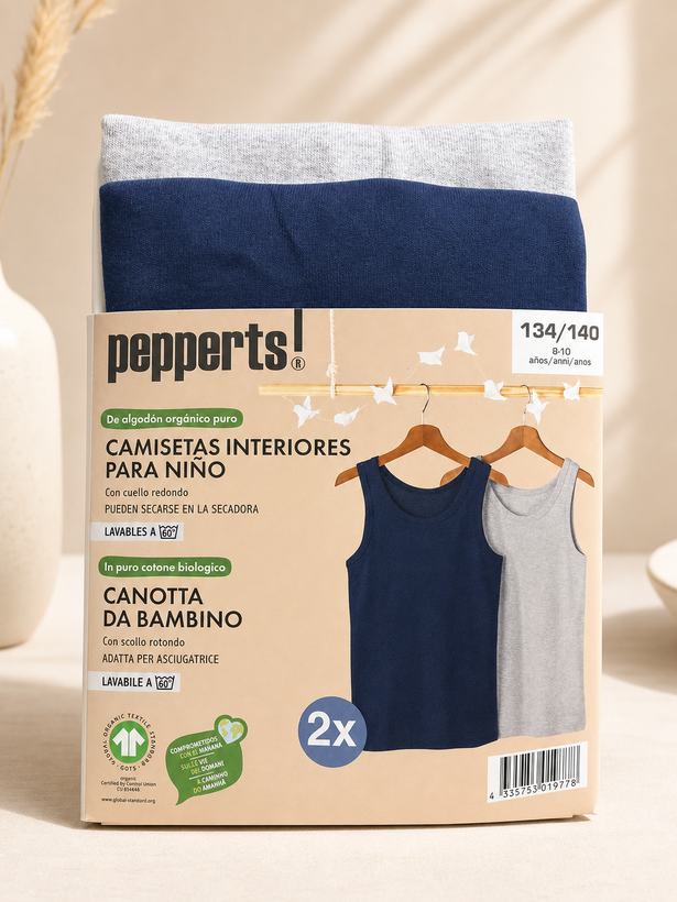 پک دوتایی رکابی پسرانه برند Pepperts آلمان