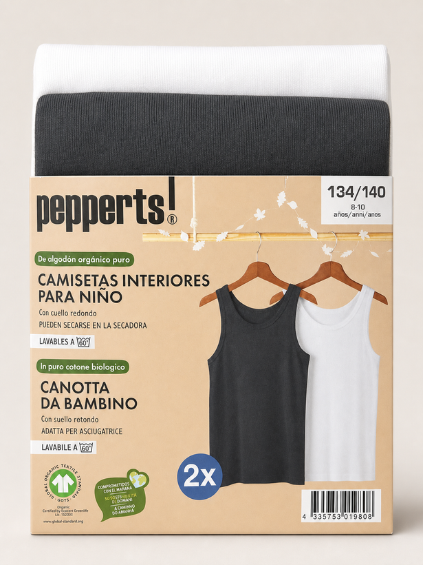 پک دوتایی رکابی پسرانه برند Pepperts آلمان