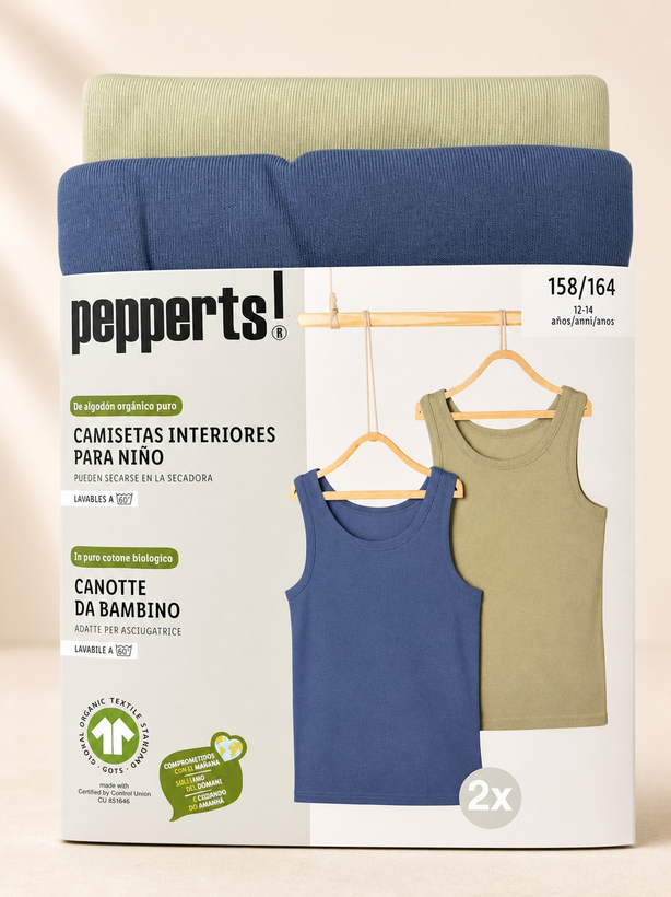 پک دوتایی رکابی پسرانه برند Pepperts آلمان