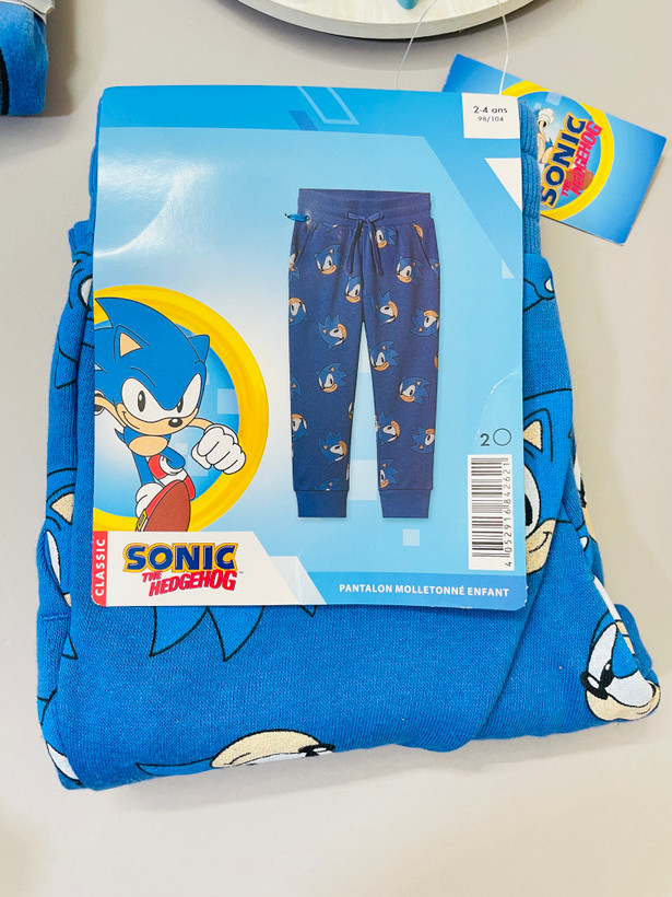 ست هودی و شلوار آلمانی طرح سونیک Sonic