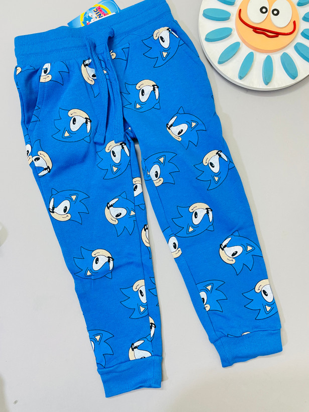 ست هودی و شلوار آلمانی طرح سونیک Sonic